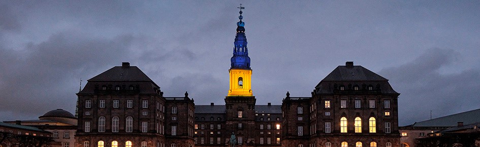 The Danish Parliament marked the anniversary of the war in Ukraine