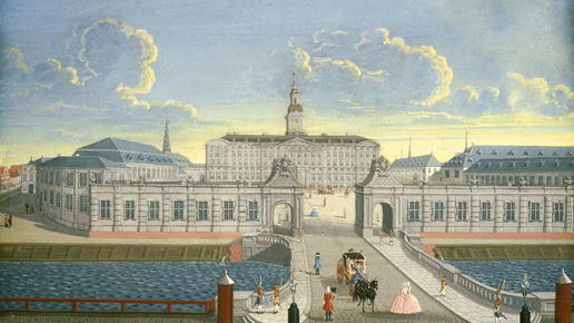 Picture: The first Christiansborg 