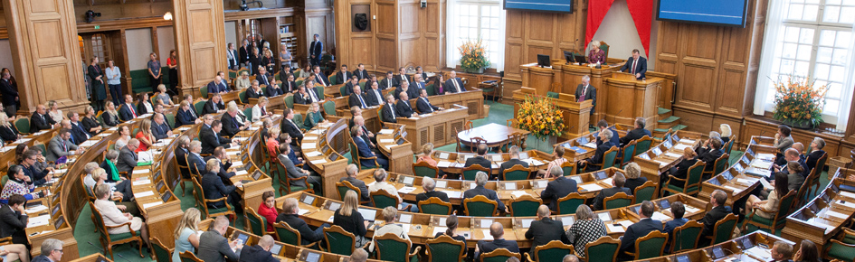 The opening of the Danish Parliament